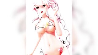 MMD R-18 Yura Bikini Dance