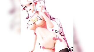 MMD R-18 Yura Bikini Dance