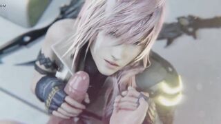 Pink-haired girl gets a cumshot