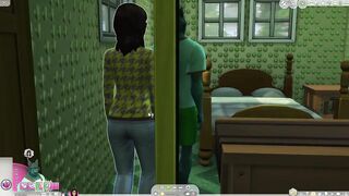 The Sims 4 Mr and Mrs. Irving Wolf Consummating The Union