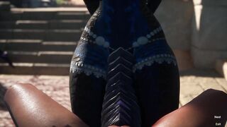 Babe Spreads Her Beautiful Legs for a Futa Furry Monster Cock Carnal Instinct