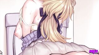 HENTAI PROS - Newcomer To Japan Sahya Feels So Lonely & Horny That She Dreams Of Fucking Ghosts
