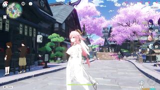 Genshin Impact Miko Ei Yelan MOD