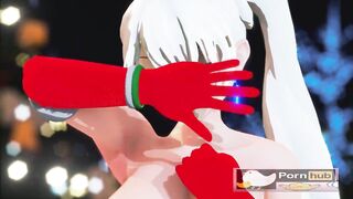 mmd r18 Girls Weiss Schnee sexy lewd cosplay babe 3d hentai