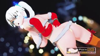 mmd r18 Girls Weiss Schnee sexy lewd cosplay babe 3d hentai