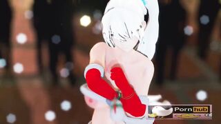 mmd r18 Girls Weiss Schnee sexy lewd cosplay babe 3d hentai