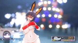 mmd r18 LUVORATORRRRRY! Tenryuu sexy marine officer 3d hentai