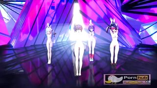 mmd r18 sexy anal queen azur lane MORE hololive girls 3d hentai