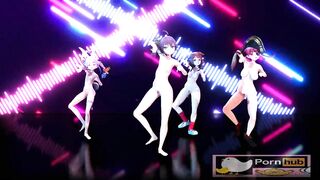 mmd r18 sexy anal queen azur lane MORE hololive girls 3d hentai