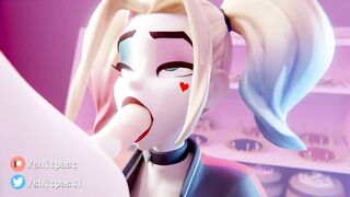 Harley Quinn pounced on my cock like a Bird of Prey. But my dick is not a worm... (((