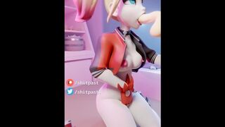 Obsessed Harley Quinn kneels before you