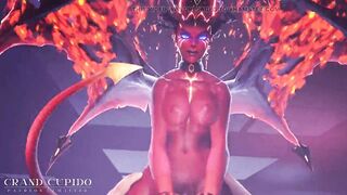 Succub Queen of Pain Sexy Riding Dota