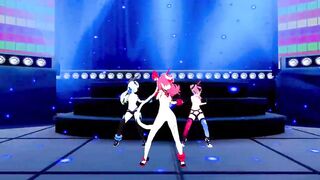 Honkai Impact: [MMD] Follow the Leader - Vodka girls (Rozaliya, Liliya, Delta)