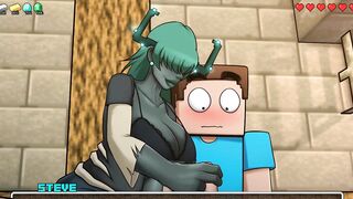 Minecraft Horny Craft - Part 42 Foot And Handjob! By LoveSkySanHentai