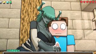 Minecraft Horny Craft - Part 42 Foot And Handjob! By LoveSkySanHentai