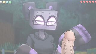 Minecraft Horny Craft - Part 42 Foot And Handjob! By LoveSkySanHentai