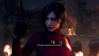 Ada & Ashley Lesbian OVERTIME (They sent the video to Leon afterwards)