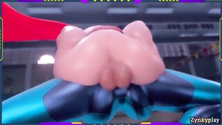 Super girl fucked Samus aran Big cock Deep pussy