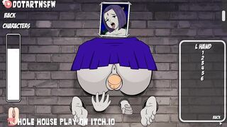 Raven Glory Hole Bondage And BDSM Big Ass Riding Reverse Cowgirl Creampie - Hole House
