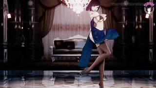 Sexy Dance In Hot Dress (3D HENTAI)