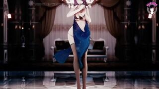 Sexy Dance In Hot Dress (3D HENTAI)