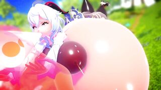 Ganyu And Big Delicious Slime | Imbapovi