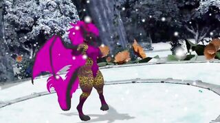 A Hell hound snolf dance for you in vrchat