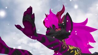 A Hell hound snolf dance for you in vrchat
