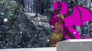 A Hell hound snolf dance for you in vrchat