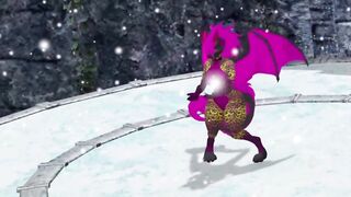 A Hell hound snolf dance for you in vrchat