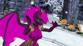 A Hell hound snolf dance for you in vrchat