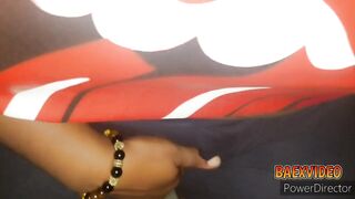 Black girl Secretly Fingering herself to cum under her pant in her friend's next room,will she cum masturbating clito baexvideo