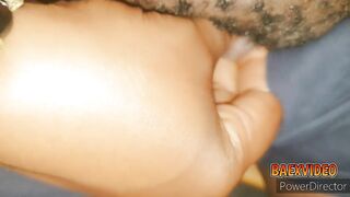 Black girl Secretly Fingering herself to cum under her pant in her friend's next room,will she cum masturbating clito baexvideo