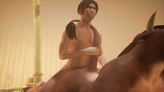 Cute furry Tali and Max | 3D Porn Wild Life