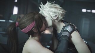 Final Fantasy cloud&Jessie Creampie