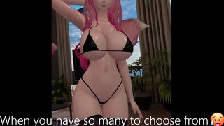 Vtuber Kanako getting Lewd with all her cosplay looks!