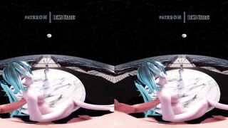 Vocaloid - Hatsune Miku Getting Fucked [VR 4K UNCENSORED HENTAI MMD]
