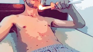 [Cartoon Filter] Skinny Boy Wax Play