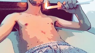 [Cartoon Filter] Skinny Boy Wax Play