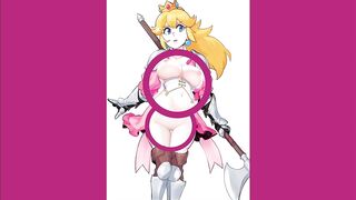 masturbating with princess peach
