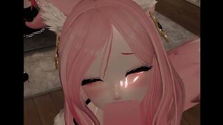 Lewdtuber Miss Kanako Teases you and sucks dick! Vtuber Catgirl Hentai