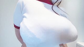 【おっぱいASMR】体操着を着せた爆乳生徒に乳揉み教育指導。