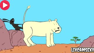 Rabbit pleases Lioness New cartoon porn 2023