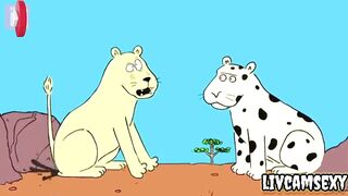 Rabbit pleases Lioness New cartoon porn 2023