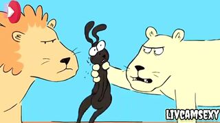 Rabbit pleases Lioness New cartoon porn 2023