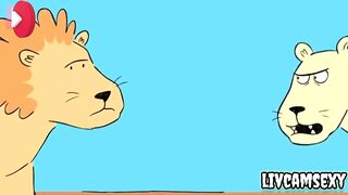 Rabbit pleases Lioness New cartoon porn 2023