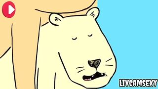 Rabbit pleases Lioness New cartoon porn 2023