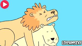 Rabbit pleases Lioness New cartoon porn 2023