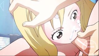 Fairy Tail 4sone shower