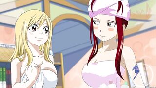 Fairy Tail 4sone shower